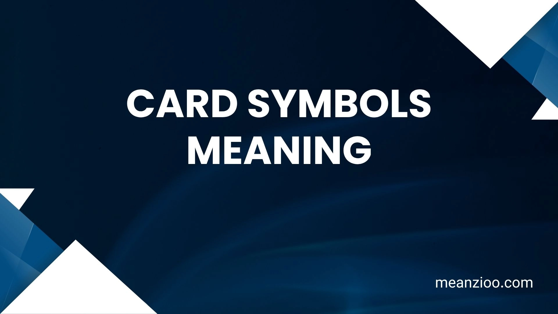 card symbols meaning