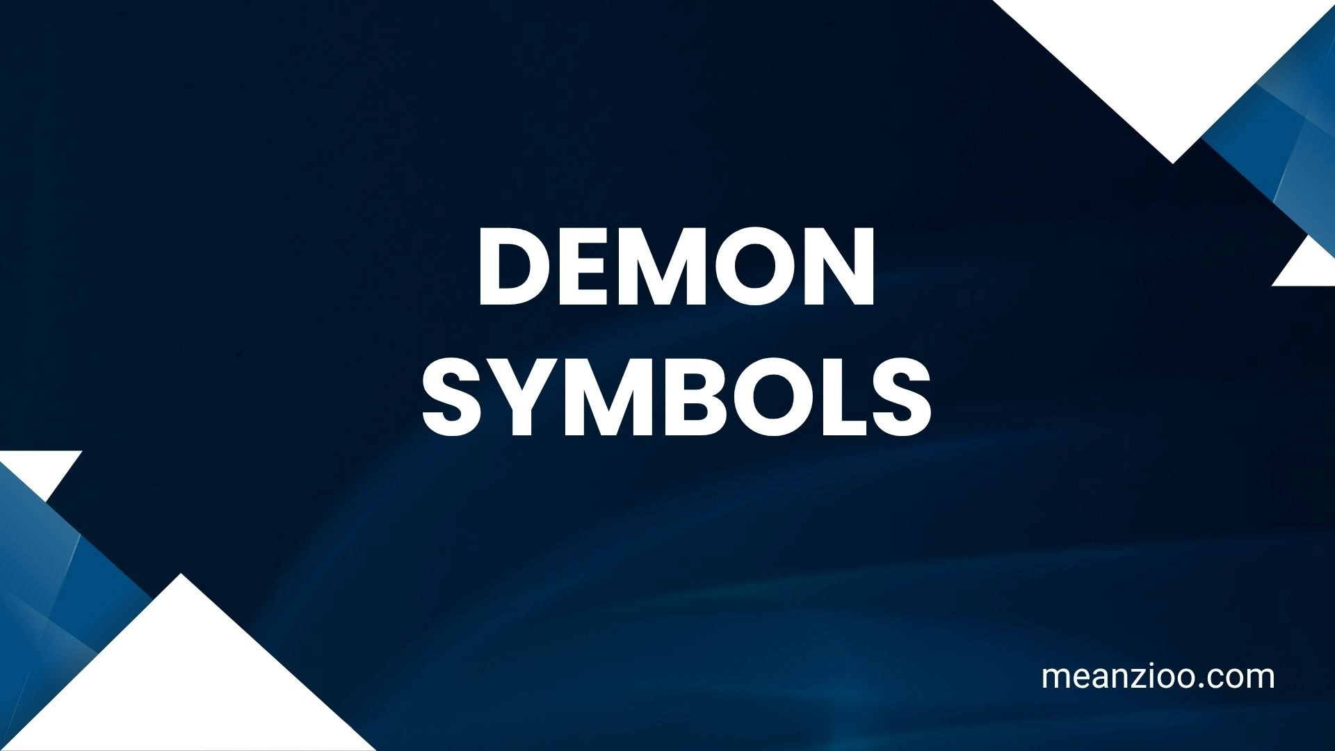 demon symbols