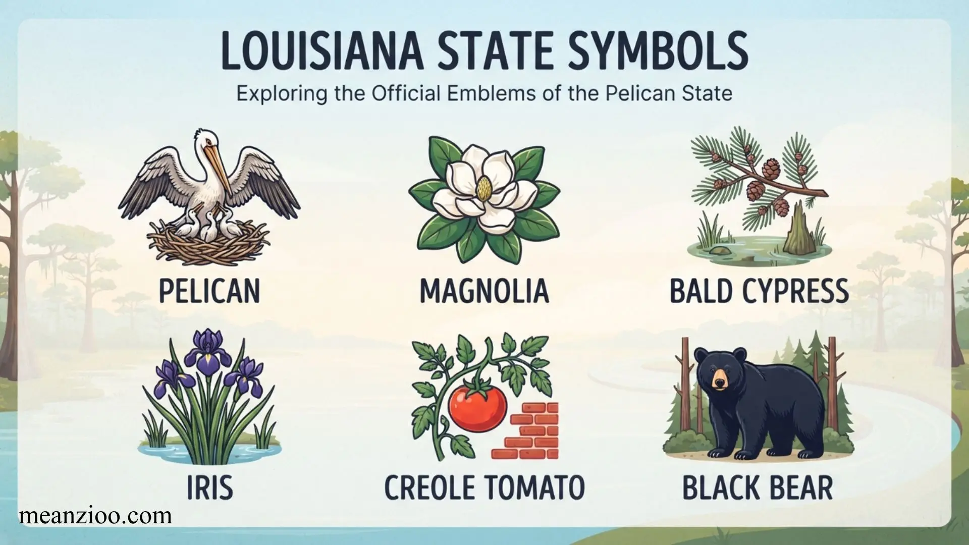 louisiana state symbols