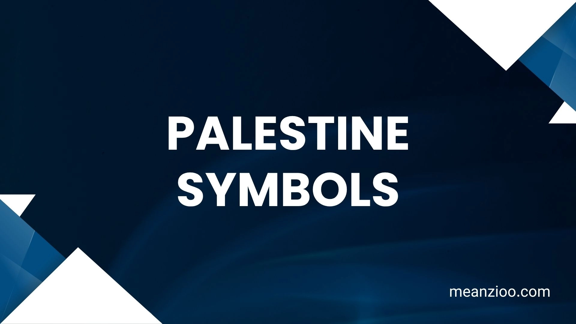 palestine symbols