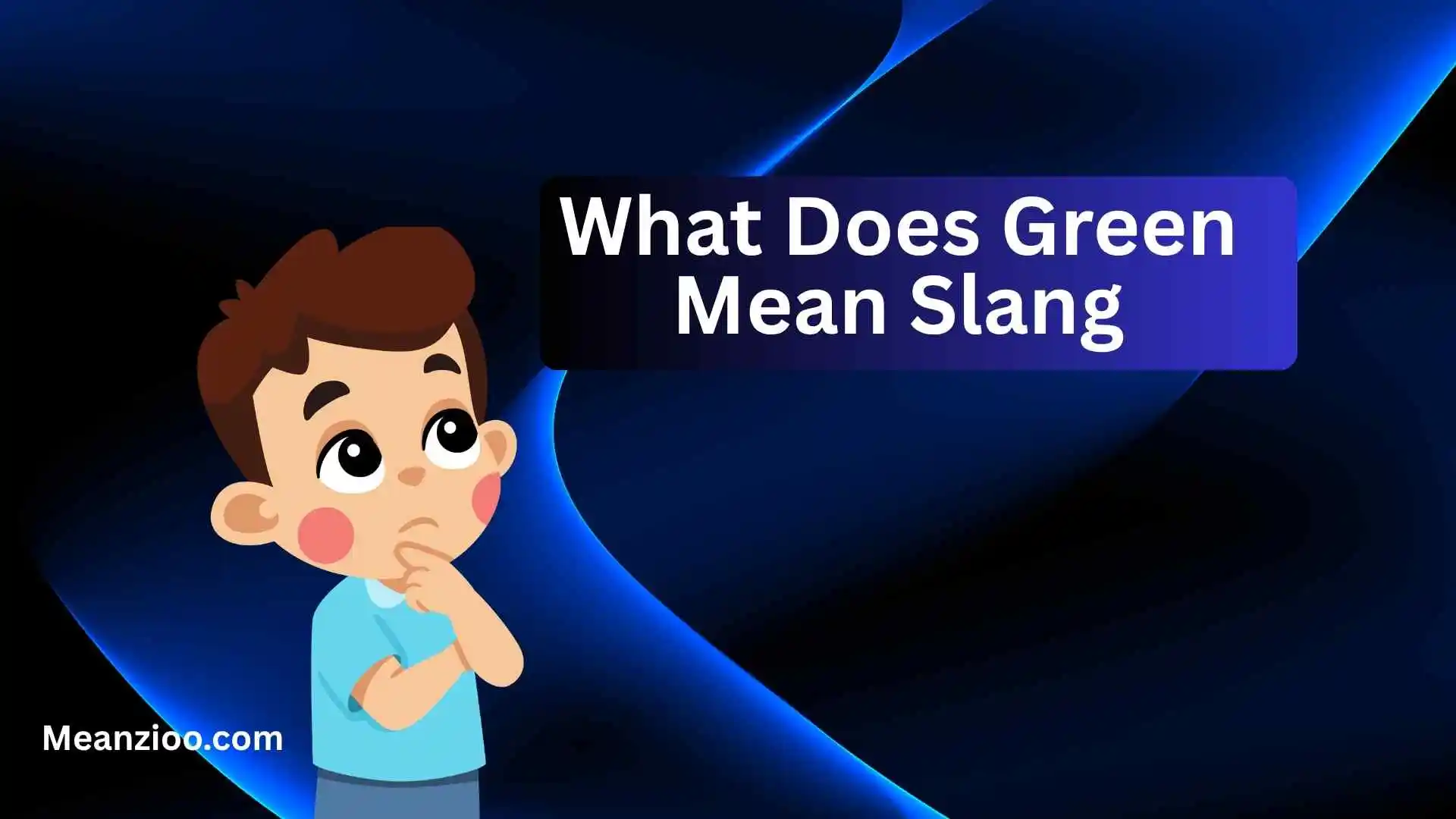 What Does Green Mean Slang